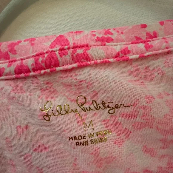 Lilly Pulitzer pink Floral Dress - Picture 4 of 4